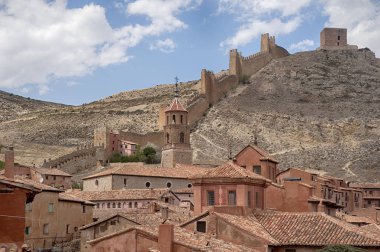 İspanya, Teruel ilinde Albarracin güzel köyleri