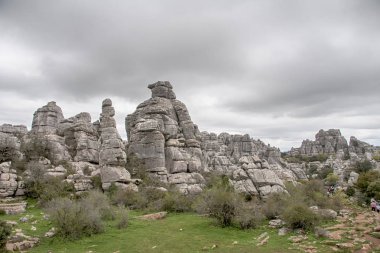 Doğa Spot torcal Antequera Malaga'da il Andalucia