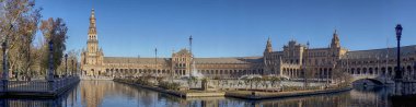 Güzel kare İspanya'nın Seville, İspanya