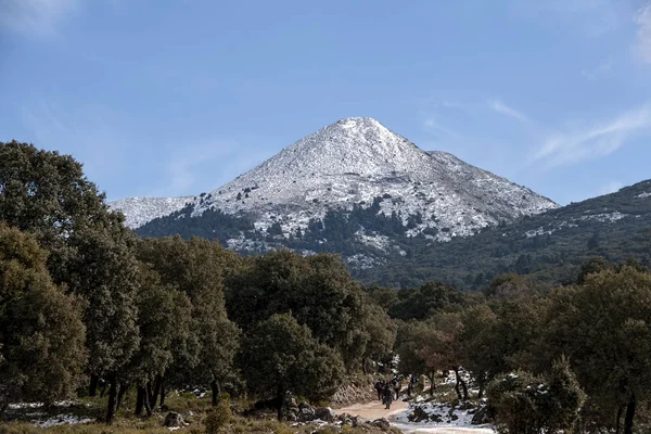 Sierra de Las Nieves Malaga'da il Andalusia güzel doğal park