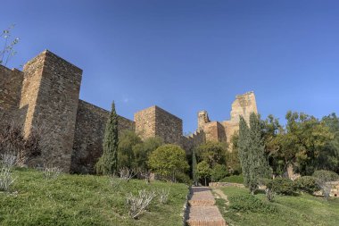 Andalusia, Malaga Alcazaba anıtlar