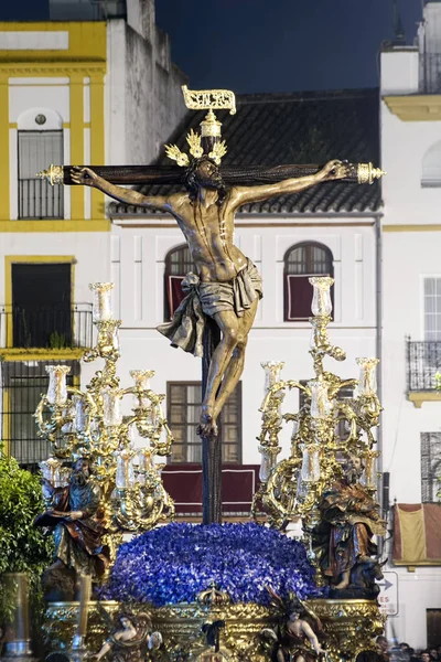 Paso Misterio Hermandad Del Museo Semana Santa Sevilla — Foto de Stock