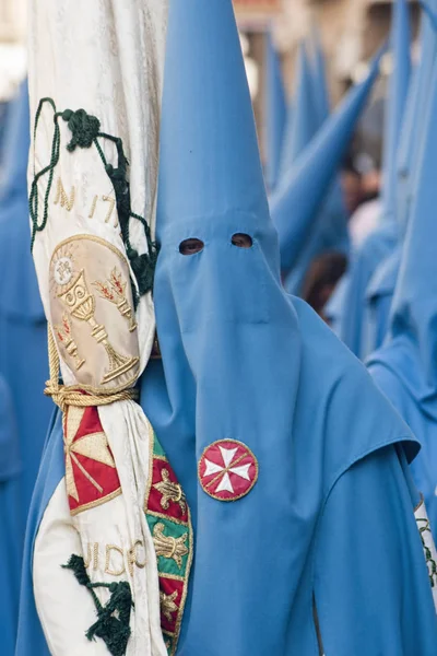 Puro, kutsal hafta Seville kardeşlik alay — Stok fotoğraf