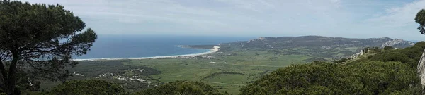 Панорамный Вид Побережье Болоньи Тарифа — стоковое фото