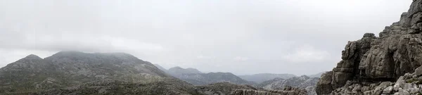 Мбаппе Вид Лос Льянос Либар Природном Парке Гразалема Андалусия — стоковое фото