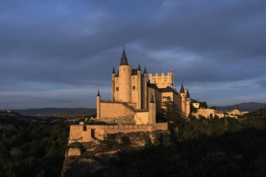 Segovia şehir, gerçek Alcazar, İspanya'nın anıtları