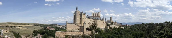 Monument av staden Segovia, Real Alcazar, Spanien — Stockfoto