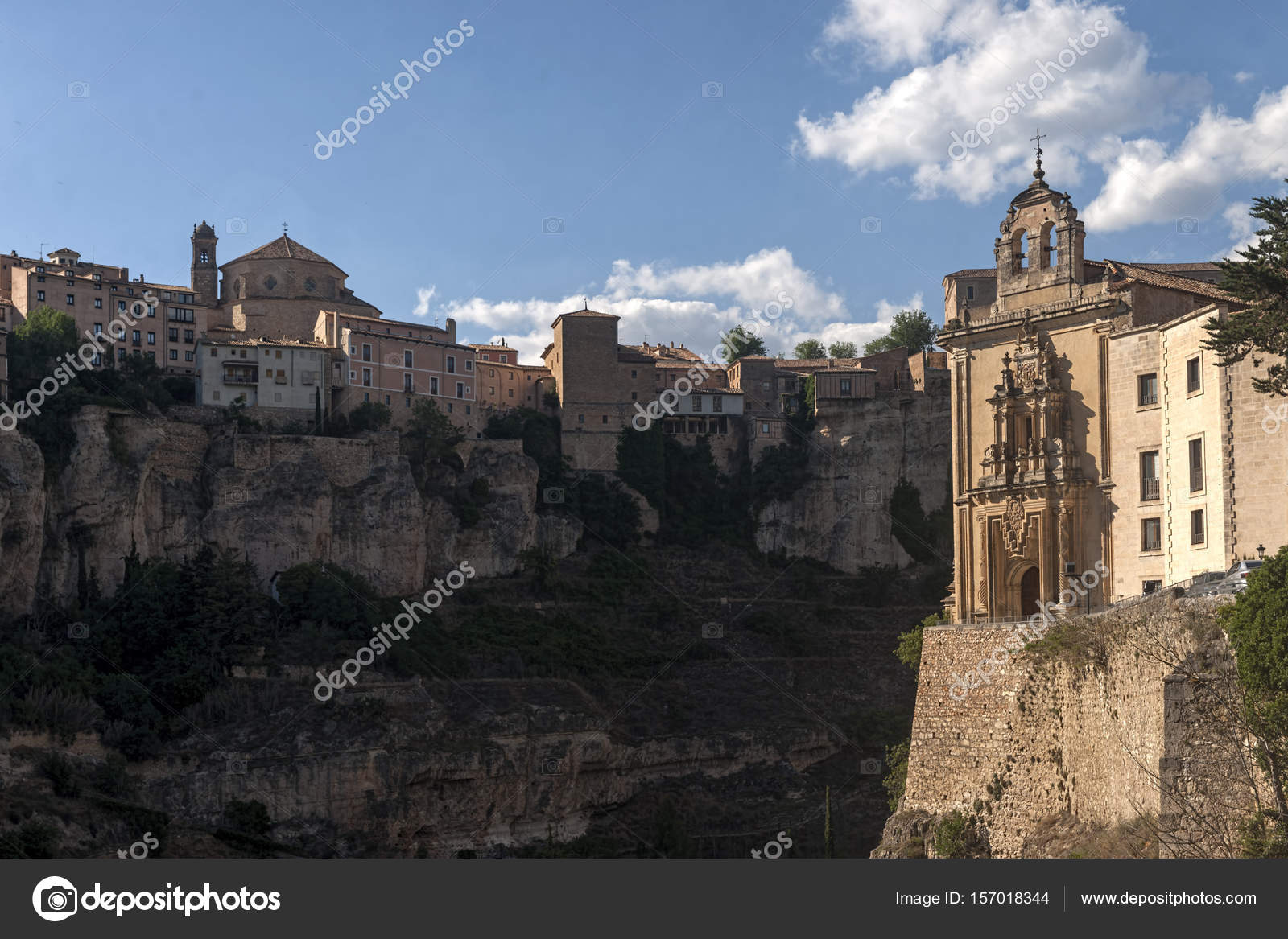 Medieval cities of Spain, Cuenca in the autonomous community of Castilla la Mancha Stock Photo
