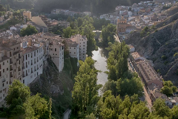 Mittelalterliche Städte Spaniens, Cuenca in der autonomen Gemeinschaft Castilla la Mancha — Stockfoto