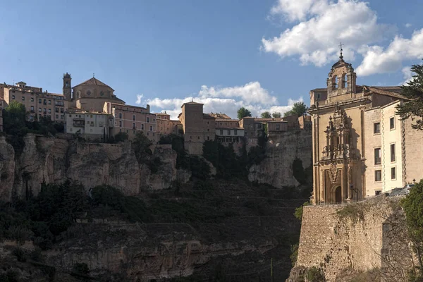 İspanya, otonom bölgelerinden Castilla la Mancha Cuenca Ortaçağ şehirler