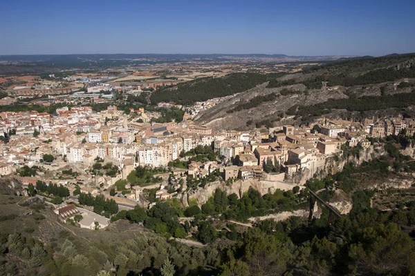 Medieval cities of Spain, Cuenca in the autonomous community of Castilla la Mancha — Stock Photo, Image