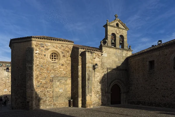 Bela cidade medieval de Cáceres na Estremadura — Fotografia de Stock