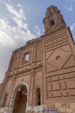 İspanya İç Savaşı bombalama yok belchite Köyü