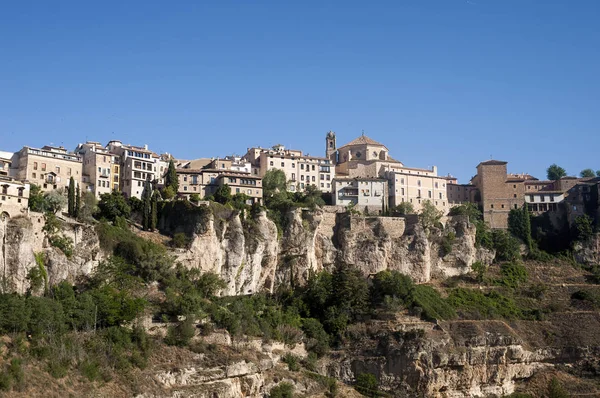 Medieval cities of Spain, Cuenca in the autonomous community of Castilla la Mancha — Stock Photo, Image