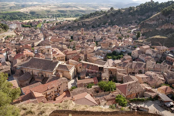 Středověké vesnice Španělska, v provincii Zaragoza Daroca — Stock fotografie