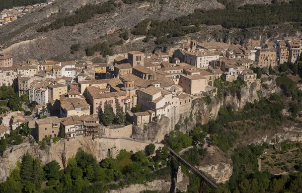 İspanya, otonom bölgelerinden Castilla la Mancha Cuenca Ortaçağ şehirler