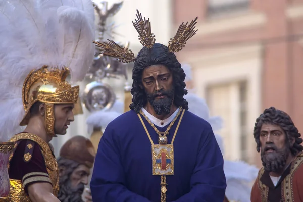 Fraternidade Jesus Cativo São Paulo Semana Santa Sevilha — Fotografia de Stock