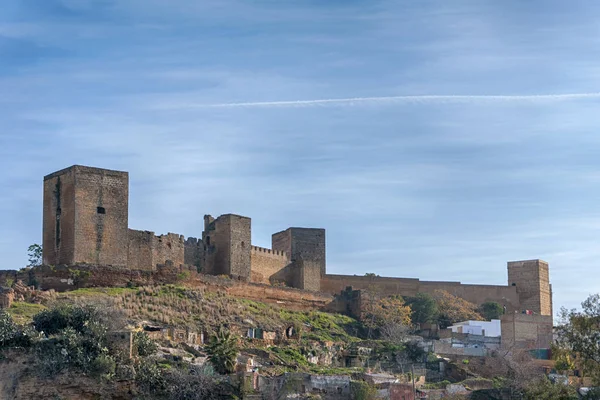 Κάστρα Της Ανδαλουσίας Φρούριο Του Alcala Γκουαντάιρα Σεβίλλη — Φωτογραφία Αρχείου