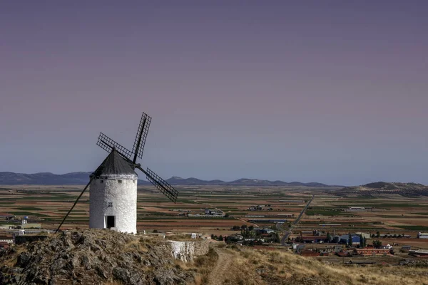 Windmills of Castilla la Mancha where was inspired the book of Don Quijote, Spain