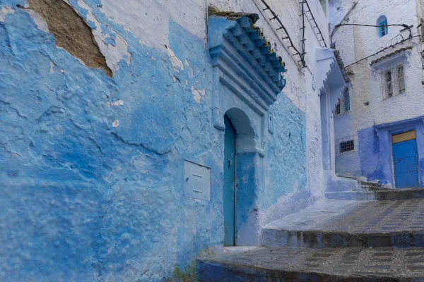 아름 다운 도시의 체 프 차 웬 모로코의 북쪽에서의 모서리 — 스톡 사진