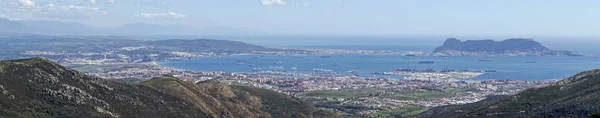 Вид Залив Алгесирас Андалусия — стоковое фото
