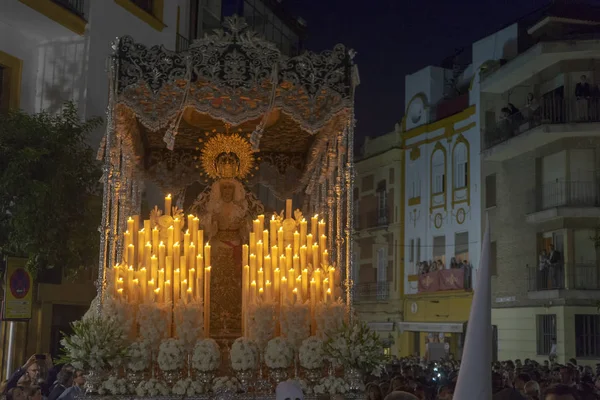 Palio Candelaria Semana Santa Sevilha — Fotografia de Stock