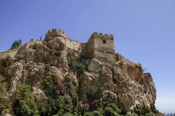 Zamek Salobrea Prowincji Granada Andaluzja — Zdjęcie stockowe