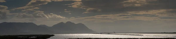 Vista Panorámica Los Salares Del Cabo Gata Almera — Foto de Stock