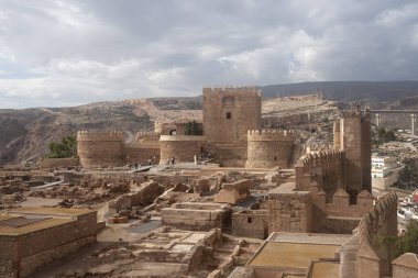 Alcazaba, Almerya, Endülüs, İspanya Anıtsal Kompleksi 