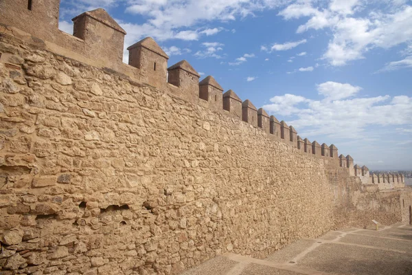 Complexo Monumental Alcazaba Almeria Andaluzia — Fotografia de Stock