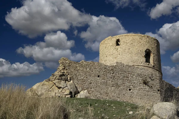 Залишки Старого Замку Муніципалітеті Хімена Фронтера Андалусія — стокове фото
