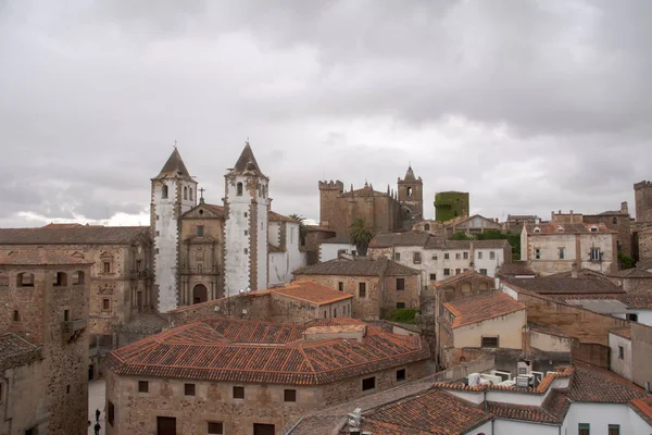 Bela Cidade Medieval Cáceres Estremadura — Fotografia de Stock