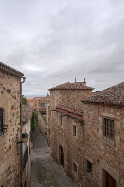 Schöne Mittelalterliche Stadt Caceres Extremadura — Stockfoto