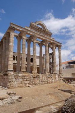 İspanya 'nın Merida kentindeki Diana Tapınağı