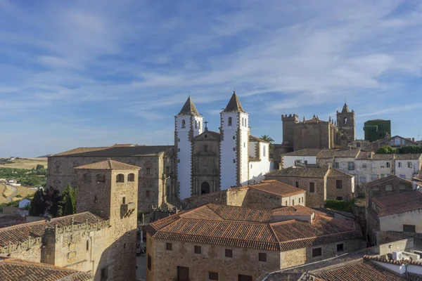 スペインのカセレスの歴史と古い町 — ストック写真
