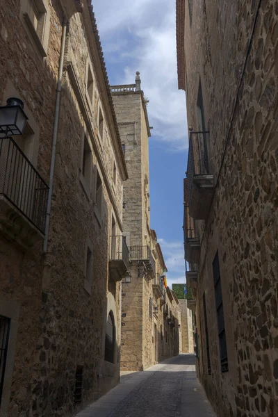 Historische Und Alte Stadt Von Caceres Spanien — Stockfoto