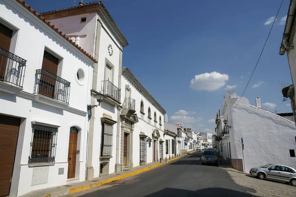 Aracena Település Utcája Huelva Tartományban Andalúzia — Stock Fotó