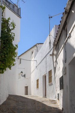 Malaga ilinin Genalguasil ilçesine bağlı Endülüs Belediyesi 'nde sokak.