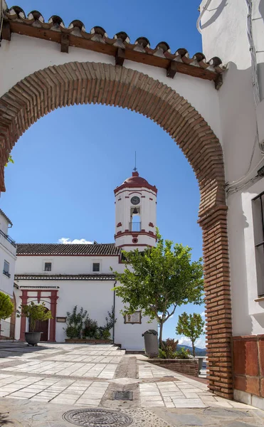 Calle Municipio Andaluz Genalguacil Provincia Málaga — Foto de Stock