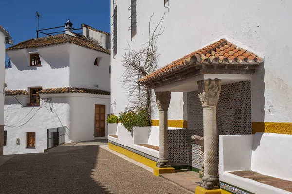 Calle Del Municipio Rural Jimena Libar Andalucía — Foto de Stock