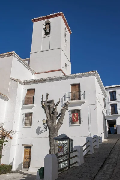 Straße Der Ländlichen Gemeinde Capileira Alpujarra Granada — Stockfoto