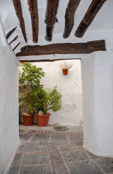 Paseo Por Las Calles Del Municipio Lanjarn Provincia Granada Andalucía —  Fotos de Stock