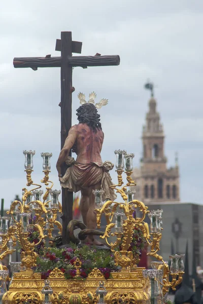 Semana Santa Sevilla Hermandad Del Sol — Foto de Stock