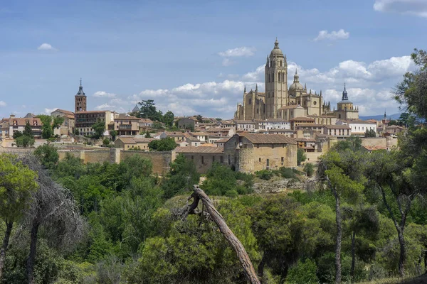 Middeleeuwse Steden Van Spanje Segovia Gemeente Castilla Leon — Stockfoto