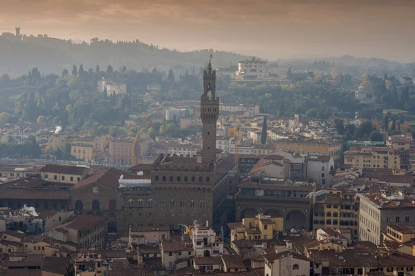 Vista Del Palazzo Vecchio Ciudad Florencia Italia — Foto de Stock