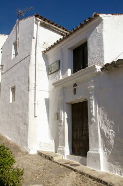 Malaga 'nın Alpandeire belediyesindeki keşiş fray leopoldo' nun doğum evi.