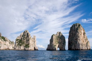 Doğal anıt los farallones de capri, İtalya