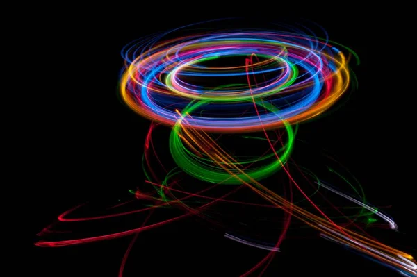 Lumini colorate care se mișcă — Fotografie, imagine de stoc