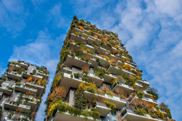 Bosco verticale di Milano — Foto Stock