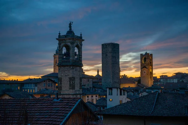 Oude stad Bergamo — Stockfoto